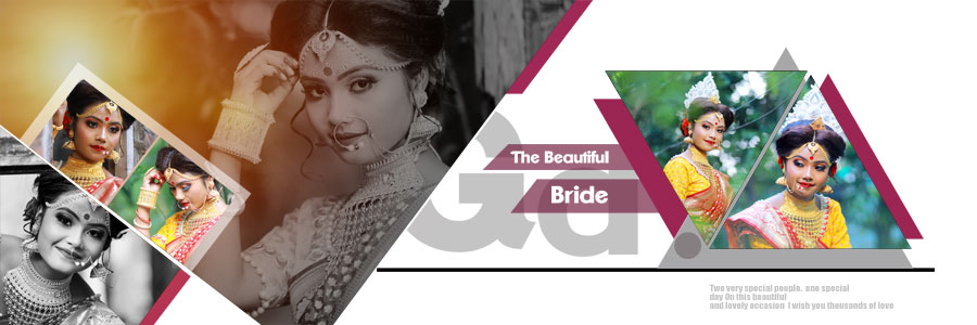 12x36 pre-wedding album PSD design template