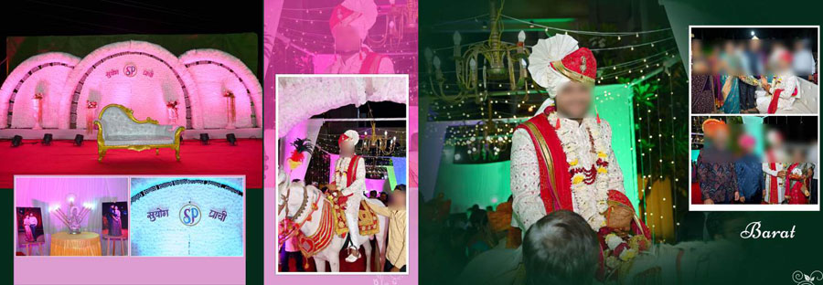 12x36 traditional wedding photo album PSD layout, preview 16