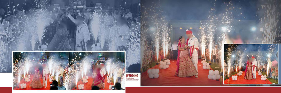 Wedding album design PSD template for traditional wedding memories, preview 19