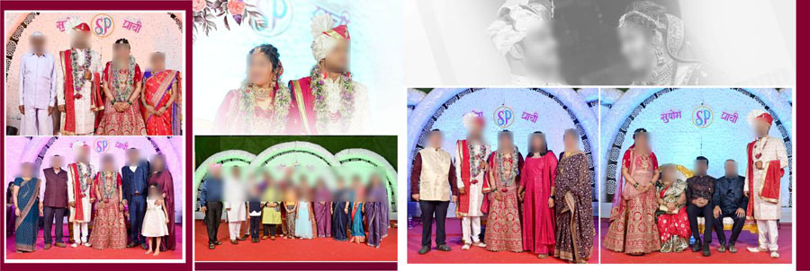 12x36 traditional Indian wedding album page design PSD, preview 26