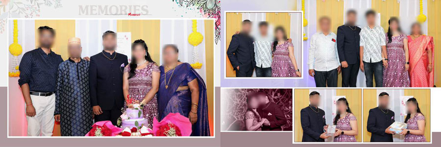 Wedding album PSD layout for traditional Indian wedding memories, preview 06